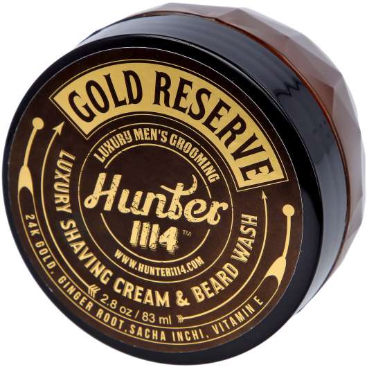 Hunter1114 Gold Reserve Shaving Cream & Beard Wash 82 ml