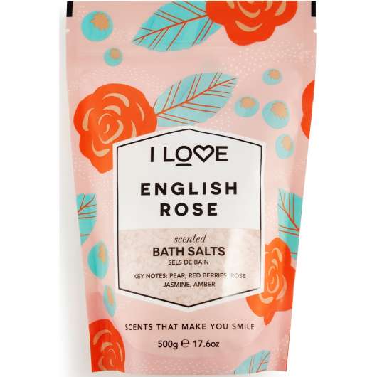 I Love... Signature I Love English Rose Bath Salts 500 g