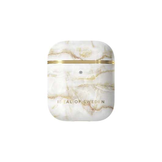 iDeal of Sweden Fashion AirPods Case Golden Pearl Marble