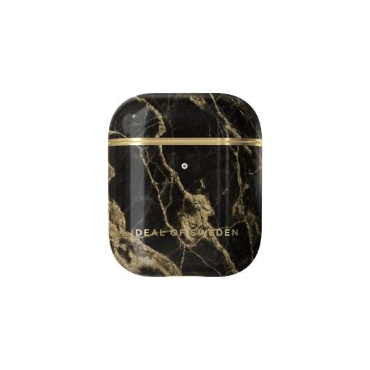 iDeal of Sweden Fashion AirPods Case Golden Smoke Marble