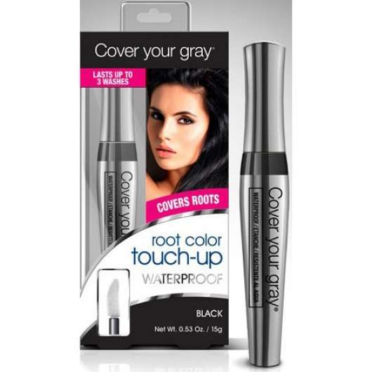 Irene Gari Cosmetics Cover Your Gray Waterproof Root Touch Up Black Bl