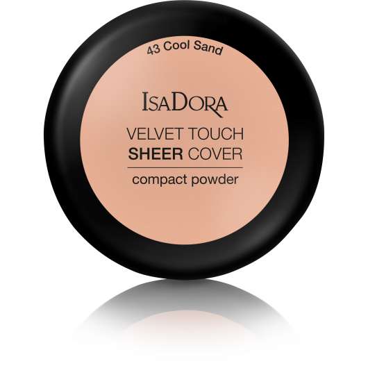 IsaDora Velvet Touch Sheer Cover Compact Powder  Cool Sand