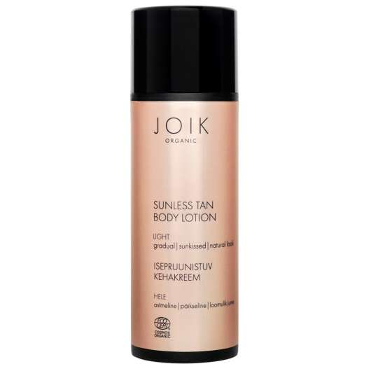 JOIK Organic Sunless Tan Body Lotion Light 150 ml