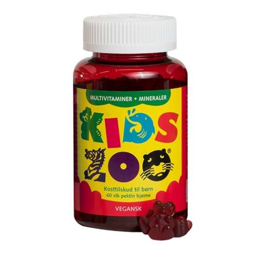 KidsZoo Multivitamin + Mineraler 60 tabletter