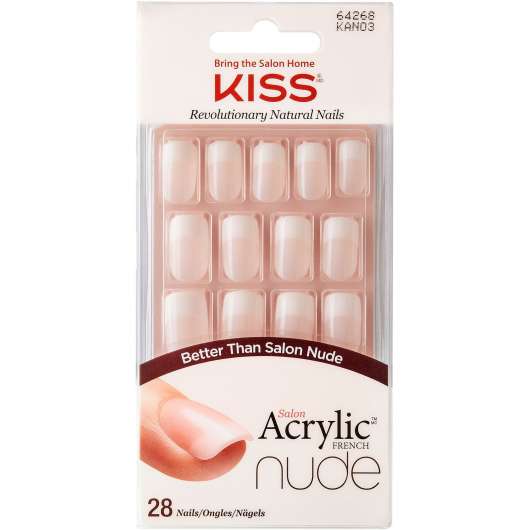 Kiss Acrylic French Nude rak topp