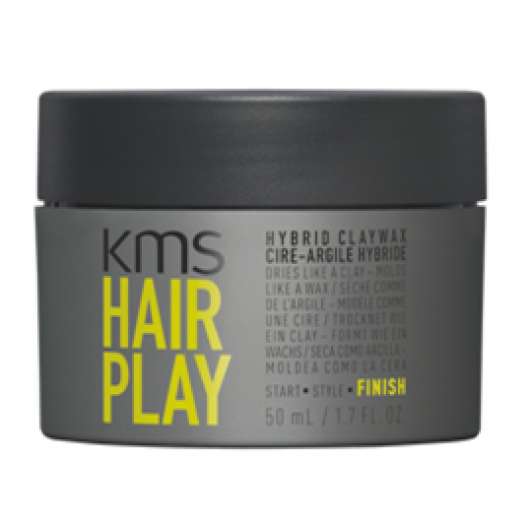 KMS Hairplay Hybrid Claywax