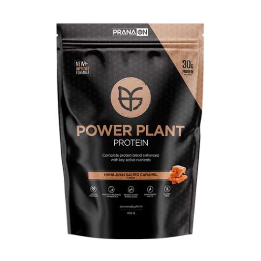 PranaOn Power Plant Protein Himalayan Salted Caramel 400 g