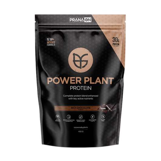 PranaOn Power Plant Protein Rich Chocolate 400 g