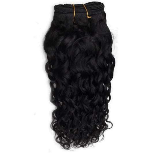 Rapunzel of Sweden Hair Weft Bouncy Curl 40cm 1.0 Black