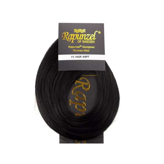 Rapunzel of Sweden Hair Weft Premium Straight 1.0 Black