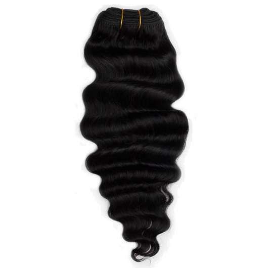 Rapunzel of Sweden Hair Weft Soft Wave 40cm 1.0 Black